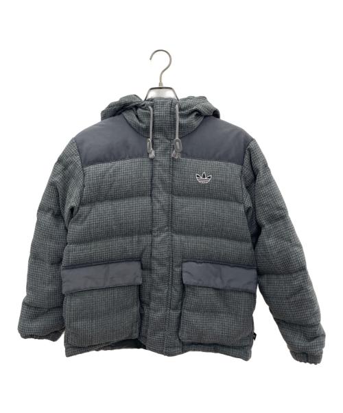 adidas Originals（アディダスオリジナル）adidas Originals (アディダスオリジナル) ダウンジャケット グレー サイズ:Mの古着・服飾アイテム