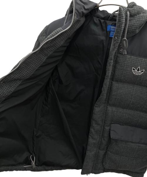 adidas Originals（アディダスオリジナル）adidas Originals (アディダスオリジナル) ダウンジャケット グレー サイズ:Mの古着・服飾アイテム