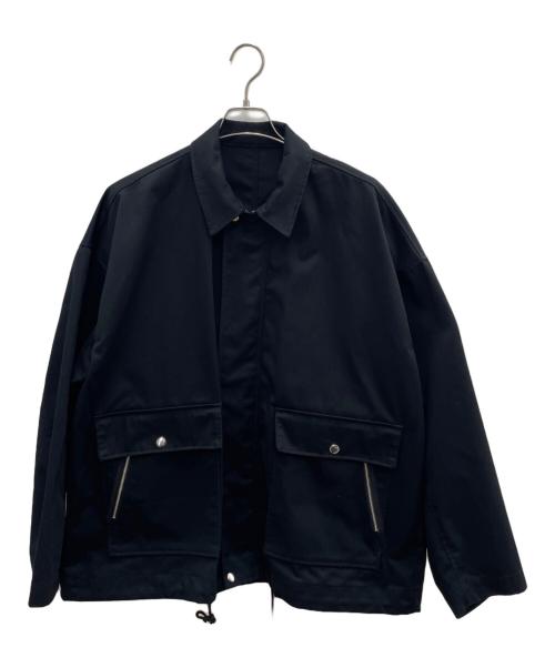 ADRER（アドラー）ADRER (アドラー) コーチジャケット ブラック サイズ:Mの古着・服飾アイテム
