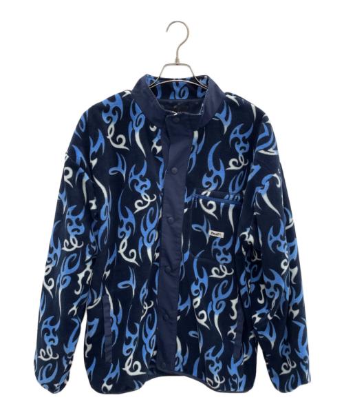 HUF（ハフ）HUF (ハフ) フリースジャケット ブルー サイズ:Lの古着・服飾アイテム