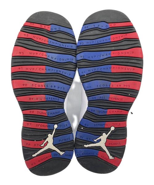 NIKE（ナイキ）NIKE (ナイキ) AIR JORDAN10 RETRO ホワイト サイズ:27cmの古着・服飾アイテム