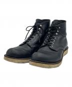 RED WINGレッドウィング）の古着「レースアップブーツ」｜ブラック