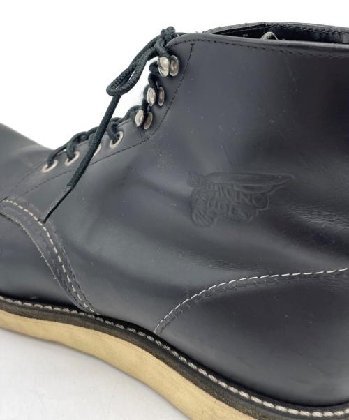 RED WING（レッドウィング）RED WING (レッドウィング) レースアップブーツ ブラック サイズ:27.5cmの古着・服飾アイテム