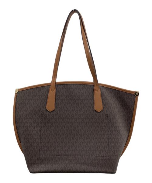 MICHAEL KORS（マイケル・コース）MICHAEL KORS (マイケル・コース) トートバッグ ブラウンの古着・服飾アイテム
