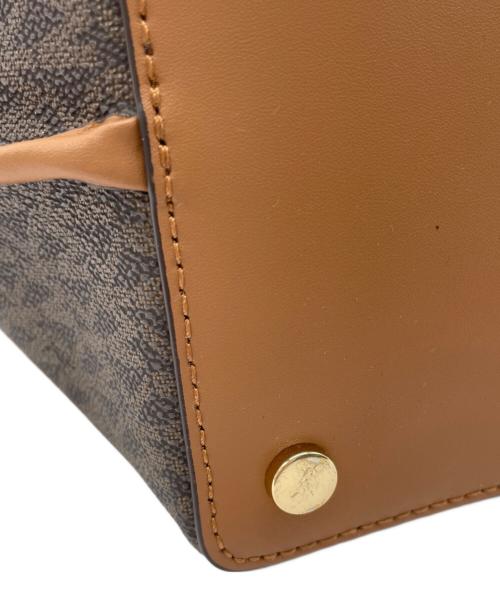 MICHAEL KORS（マイケル・コース）MICHAEL KORS (マイケル・コース) トートバッグ ブラウンの古着・服飾アイテム