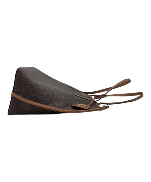 MICHAEL KORS（マイケル・コース）MICHAEL KORS (マイケル・コース) トートバッグ ブラウンの古着・服飾アイテム
