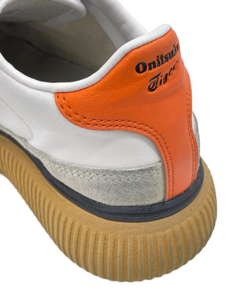 Onitsuka Tiger（オニツカタイガー）Onitsuka Tiger (オニツカタイガー) スニーカー ホワイト×グレー サイズ:22.5の古着・服飾アイテム
