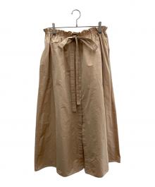 GIVENCHY（ジバンシィ）の古着「スリットスカート」｜ベージュ
