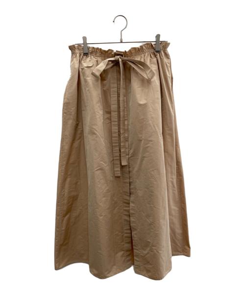 GIVENCHY（ジバンシィ）GIVENCHY (ジバンシィ) スリットスカート ベージュ サイズ:36の古着・服飾アイテム