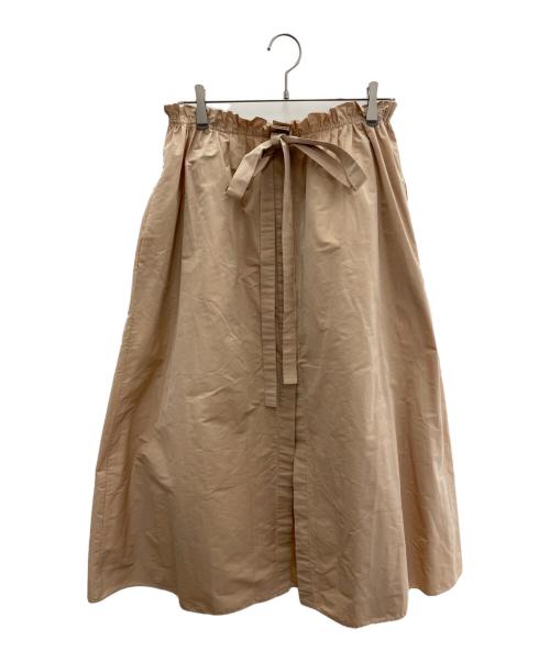 GIVENCHY（ジバンシィ）GIVENCHY (ジバンシィ) スリットスカート ベージュ サイズ:36の古着・服飾アイテム