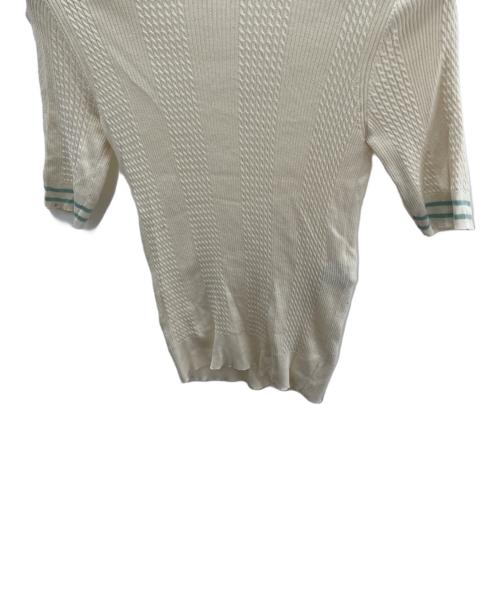 FENDI（フェンディ）FENDI (フェンディ) 薄手ニット ホワイト サイズ:40の古着・服飾アイテム