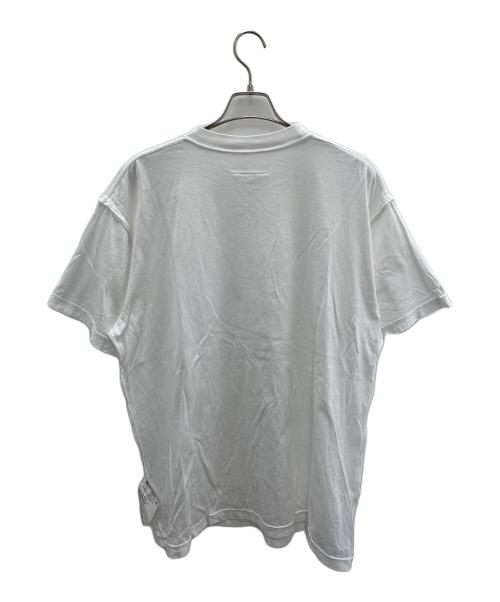 MM6 Maison Margiela（エムエムシックスメゾンマルジェラ）MM6 Maison Margiela (エムエムシックスメゾンマルジェラ) 半袖カットソー ホワイト サイズ:Mの古着・服飾アイテム