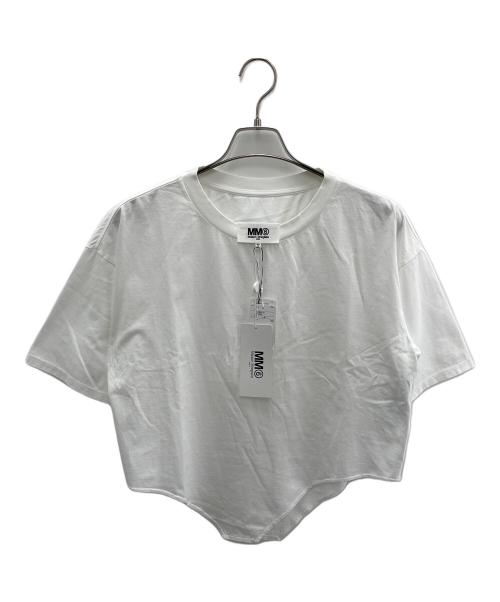 MM6 Maison Margiela（エムエムシックスメゾンマルジェラ）MM6 Maison Margiela (エムエムシックスメゾンマルジェラ) Tシャツ ホワイト サイズ:M 未使用品の古着・服飾アイテム