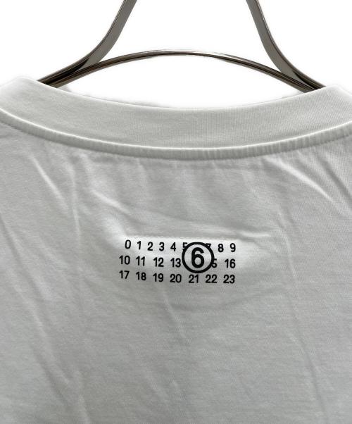 MM6 Maison Margiela（エムエムシックスメゾンマルジェラ）MM6 Maison Margiela (エムエムシックスメゾンマルジェラ) Tシャツ ホワイト サイズ:M 未使用品の古着・服飾アイテム