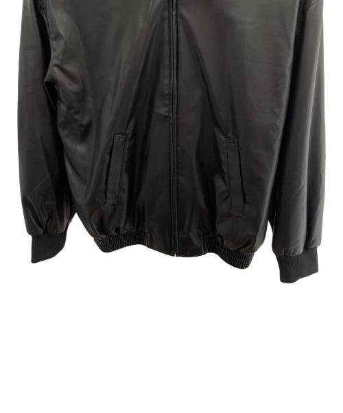 Snidel（スナイデル）Snidel (スナイデル) フェイクレザージャケット ブラック サイズ:ワンサイズの古着・服飾アイテム