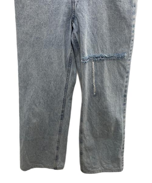 ROKH（ロク）ROKH (ロク) ダメージ加工デニムパンツ ブルー サイズ:34の古着・服飾アイテム