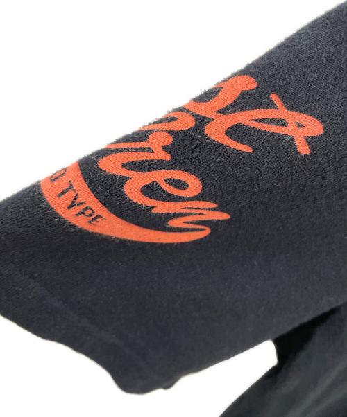 LowBlowKnuckle（ロウブロウナックル）LowBlowKnuckle (ロウブロウナックル) 半袖カットソー ブラック サイズ:Mの古着・服飾アイテム