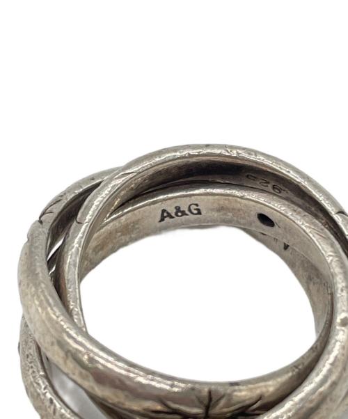 A&G（エーアンドジー）A&G (エーアンドジー) シルバーリング サイズ:12号の古着・服飾アイテム