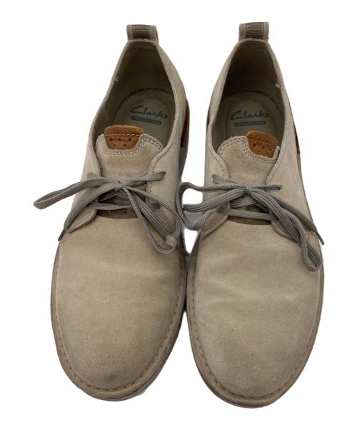 CLARKS（クラークス）CLARKS (クラークス) サンドスウェードシューズ ブラウン サイズ:28の古着・服飾アイテム