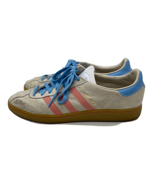 adidas（アディダス）adidas (アディダス) ローカットスニーカー ベージュ×ブルー サイズ:29の古着・服飾アイテム