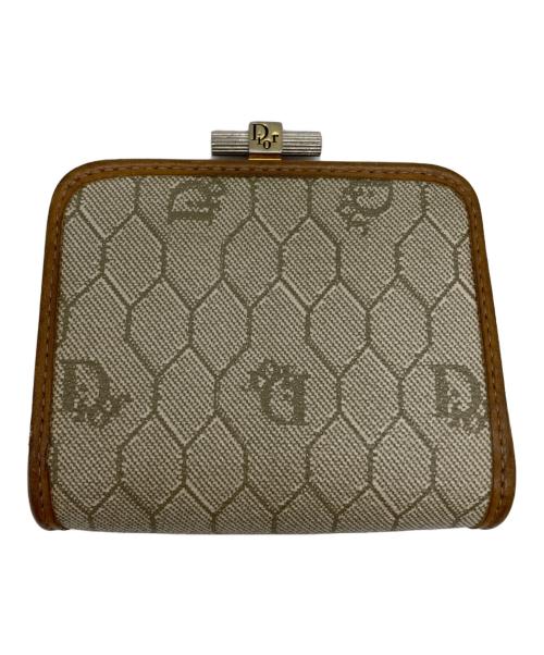 Christian Dior（クリスチャン ディオール）Christian Dior (クリスチャン ディオール) がま口コインケース ベージュの古着・服飾アイテム
