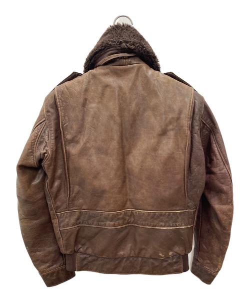 Schott（ショット）Schott (ショット) レザージャケット ブラウン サイズ:38の古着・服飾アイテム