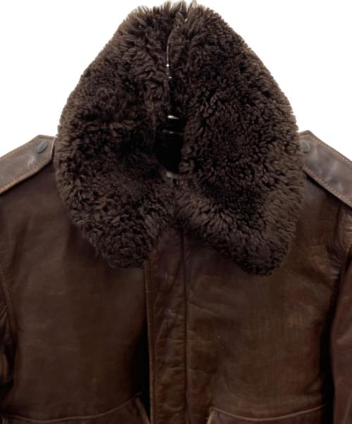 Schott（ショット）Schott (ショット) レザージャケット ブラウン サイズ:38の古着・服飾アイテム
