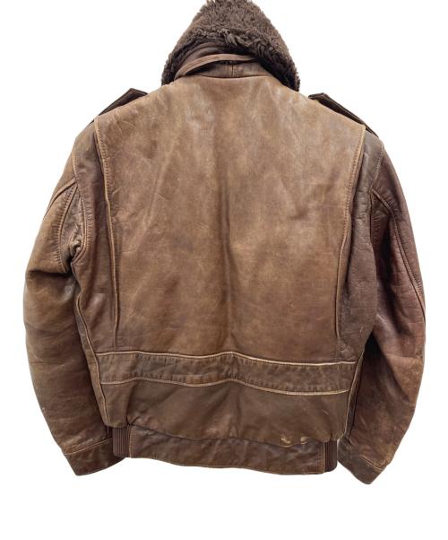 Schott（ショット）Schott (ショット) レザージャケット ブラウン サイズ:38の古着・服飾アイテム