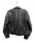 Schott (ショット) レザーライダースジャケット ブラック サイズ:40：35000円