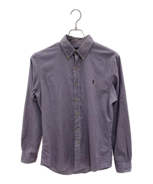 RALPH LAUREN（ラルフローレン）RALPH LAUREN (ラルフローレン) 長袖シャツ パープル サイズ:Mの古着・服飾アイテム