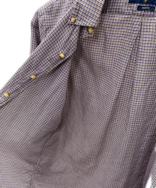 RALPH LAUREN（ラルフローレン）RALPH LAUREN (ラルフローレン) 長袖シャツ パープル サイズ:Mの古着・服飾アイテム