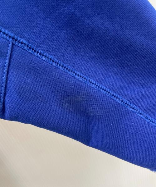 POLO RALPH LAUREN（ポロ・ラルフローレン）POLO RALPH LAUREN (ポロ・ラルフローレン) ジップパーカー ブルー×オレンジ サイズ:Mの古着・服飾アイテム