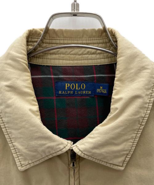 POLO RALPH LAUREN（ポロ・ラルフローレン）POLO RALPH LAUREN (ポロ・ラルフローレン) ブルゾン ベージュ サイズ:Mの古着・服飾アイテム
