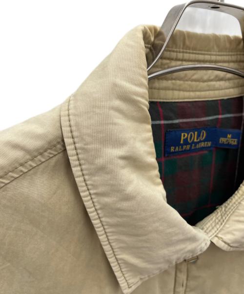 POLO RALPH LAUREN（ポロ・ラルフローレン）POLO RALPH LAUREN (ポロ・ラルフローレン) ブルゾン ベージュ サイズ:Mの古着・服飾アイテム