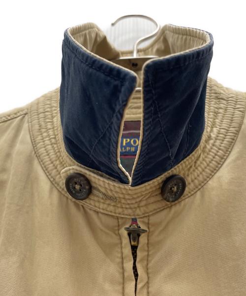 POLO RALPH LAUREN（ポロ・ラルフローレン）POLO RALPH LAUREN (ポロ・ラルフローレン) ブルゾン ベージュ サイズ:Mの古着・服飾アイテム