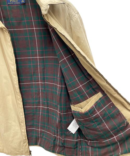 POLO RALPH LAUREN（ポロ・ラルフローレン）POLO RALPH LAUREN (ポロ・ラルフローレン) ブルゾン ベージュ サイズ:Mの古着・服飾アイテム
