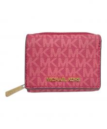 MICHAEL KORS（マイケル・コース）の古着「3つ折り財布」｜ピンク