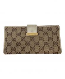 GUCCI（グッチ）の古着「長財布」｜ブラウン