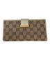 GUCCI（グッチ）の古着「長財布」｜ブラウン