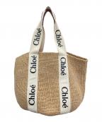 Chloe×Mifukoクロエ×ミフコ）の古着「ラージバスケットバッグ」｜ブラウン