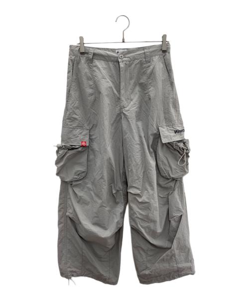 9090（9090）9090 (9090) ナイロンパンツ グレー サイズ:Lの古着・服飾アイテム