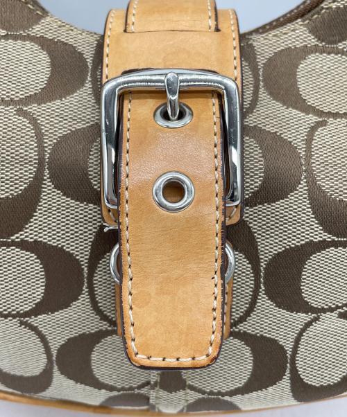COACH（コーチ）COACH (コーチ) ショルダーバッグ ベージュの古着・服飾アイテム