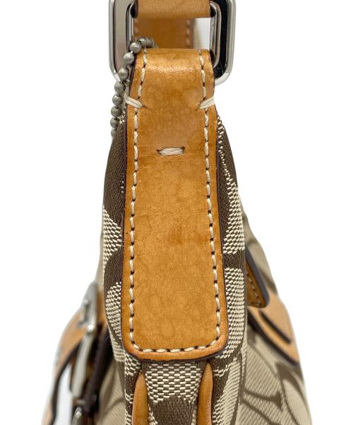 COACH（コーチ）COACH (コーチ) ショルダーバッグ ベージュの古着・服飾アイテム