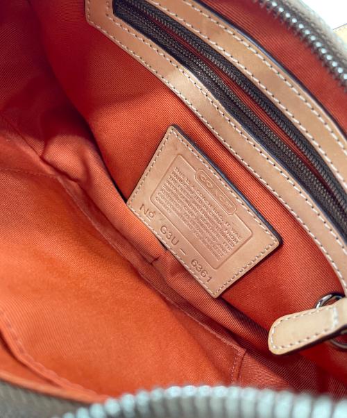 COACH（コーチ）COACH (コーチ) ショルダーバッグ ベージュの古着・服飾アイテム