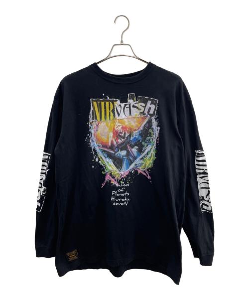 glamb（グラム）glamb (グラム) 長袖カットソー ブラック サイズ:XLの古着・服飾アイテム