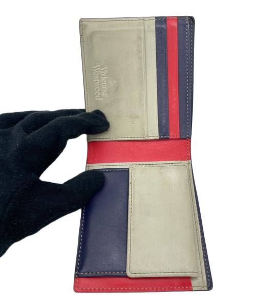 Vivienne Westwood（ヴィヴィアンウエストウッド）Vivienne Westwood (ヴィヴィアンウエストウッド) 2つ折り財布 ブラックの古着・服飾アイテム