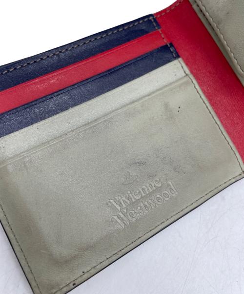 Vivienne Westwood（ヴィヴィアンウエストウッド）Vivienne Westwood (ヴィヴィアンウエストウッド) 2つ折り財布 ブラックの古着・服飾アイテム
