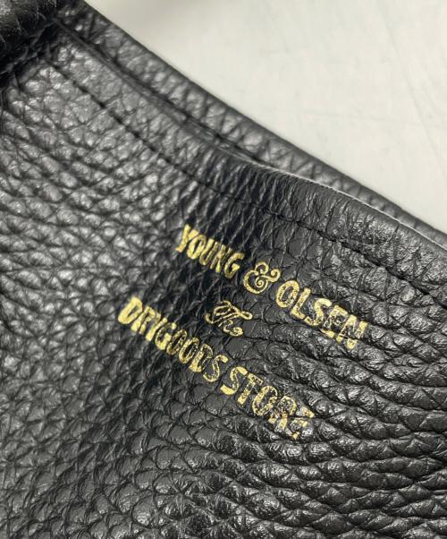 YOUNG & OLSEN The DRYGOODS STORE（ヤングアンドオルセン ザ ドライグッズストア）YOUNG & OLSEN The DRYGOODS STORE (ヤングアンドオルセン ザ ドライグッズストア) ハンドバッグ ブラックの古着・服飾アイテム