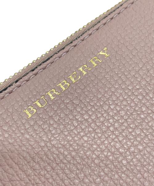 BURBERRY（バーバリー）BURBERRY (バーバリー) 長財布 ピンクの古着・服飾アイテム