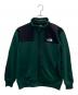 THE NORTH FACE（ザ ノース フェイス）の古着「Jersey Jacket」｜グリーン×ブラック